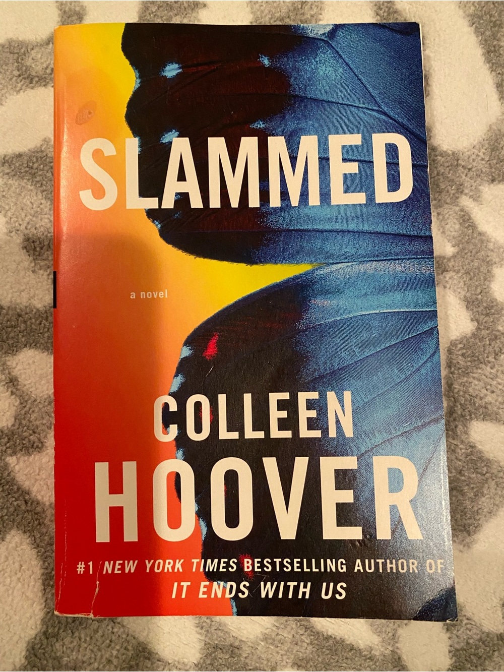 Barnes & Noble 'Slammed' Novel - Blue, Yellow, Orange, Red Cover